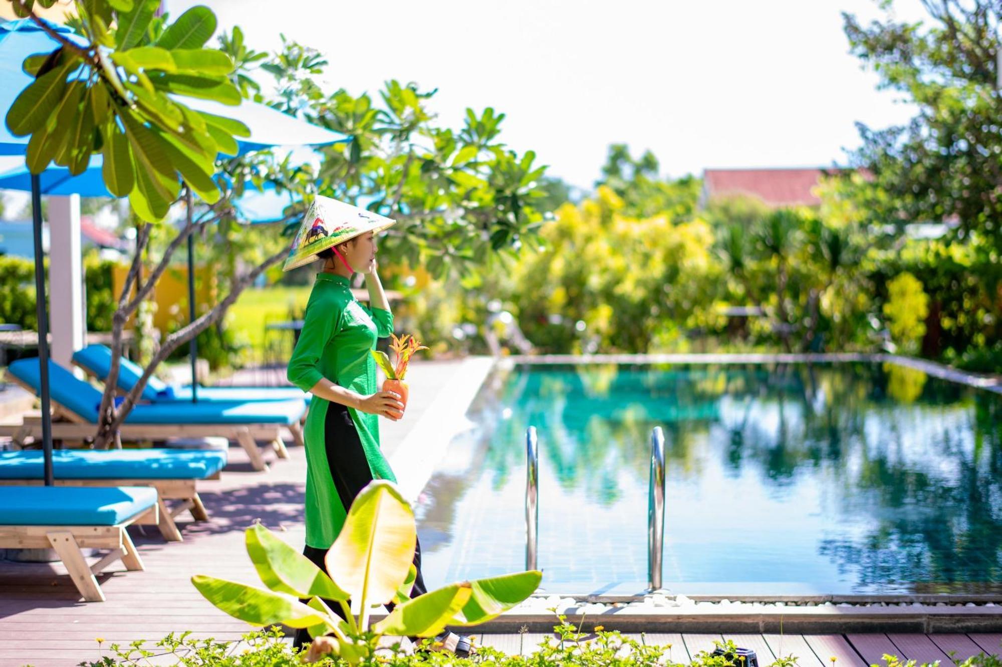 Chez Mimosa Hoi An Blue Villa Exterior foto