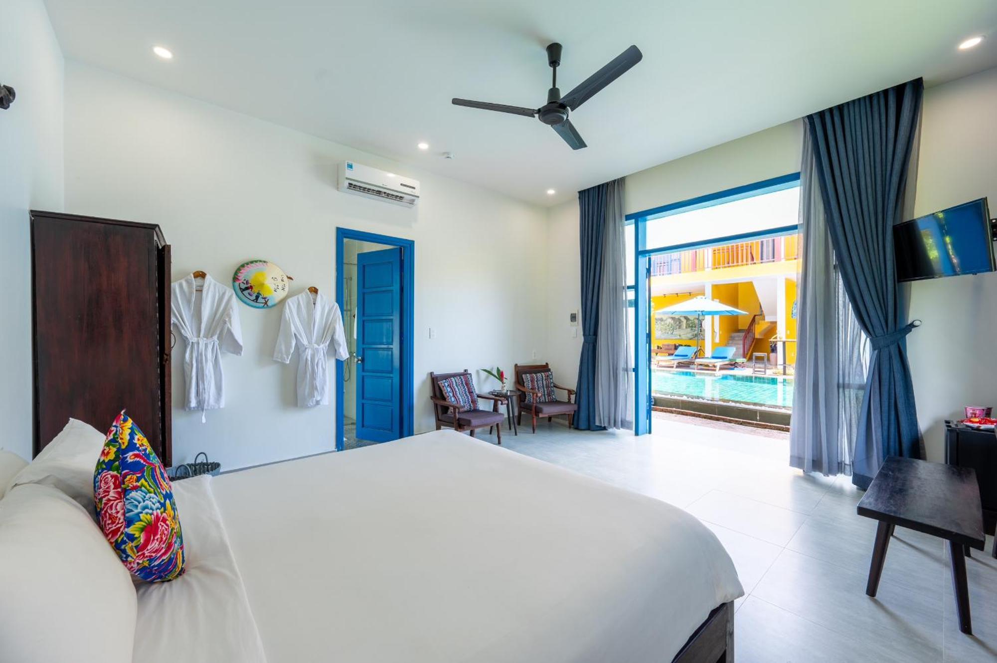 Chez Mimosa Hoi An Blue Villa Exterior foto